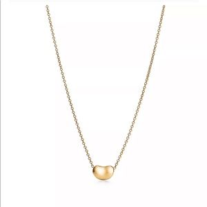 Tiffany&Co. Elsa Perertti Bean Design Pendant in Yellow Gold, 9mm
